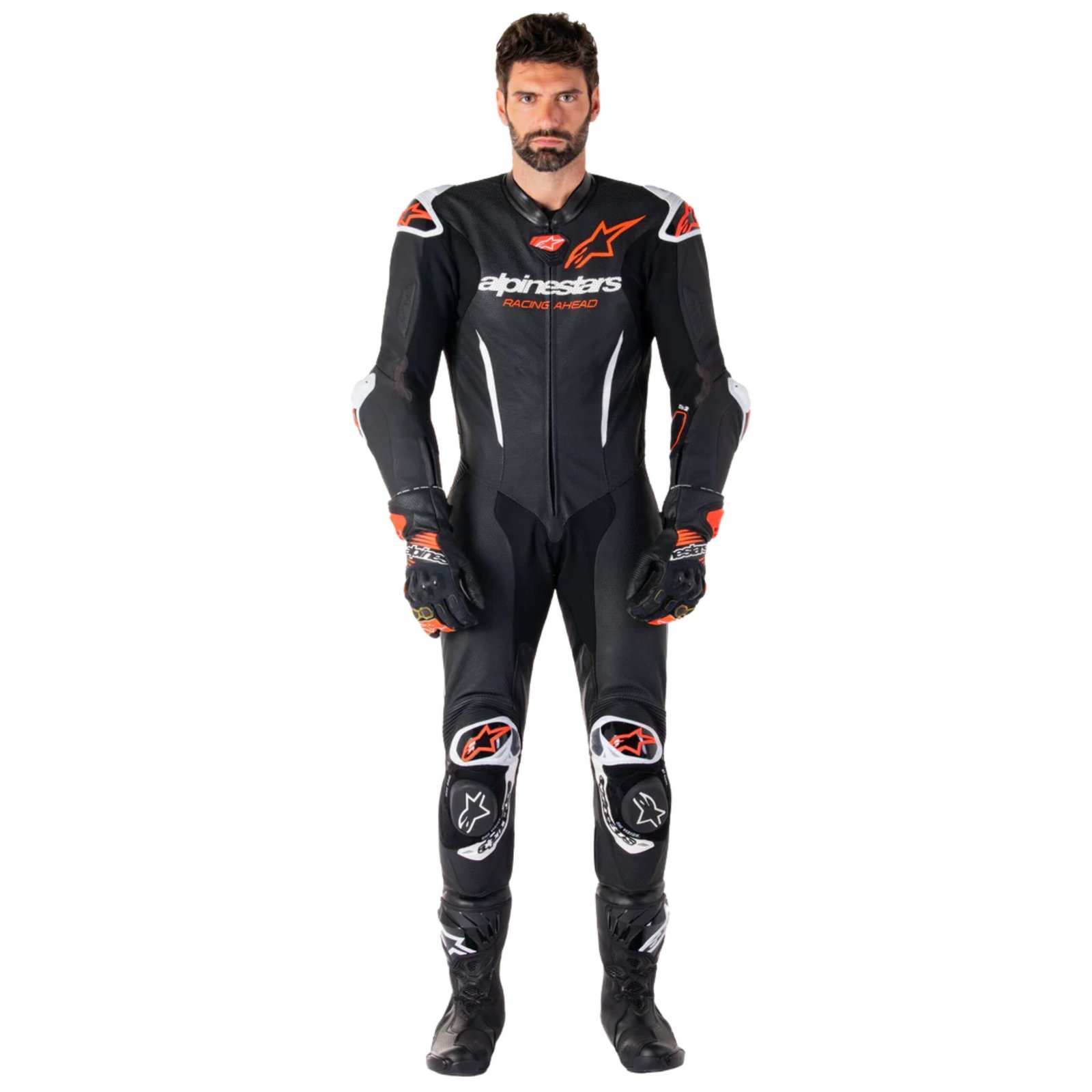 4 ALPINESTARS GP R7 1PC LEATHER SUIT