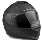 H-D Brawler Carbon Fiber X09 Full Face Sun Shield Helmet
