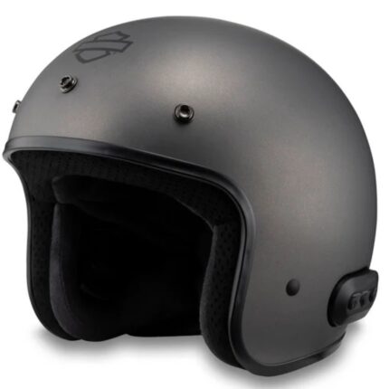 Fury N04 Bluetooth 34 Helmet - Matte Silver