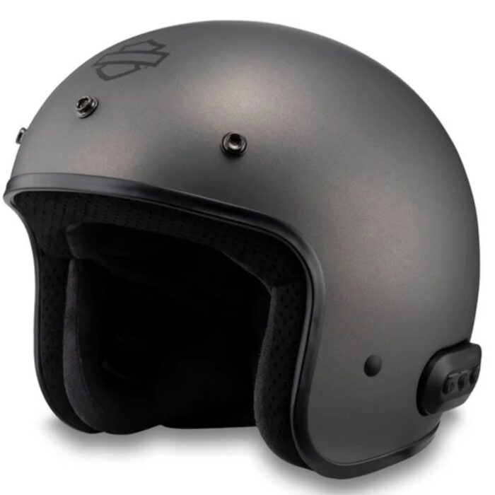 Fury N04 Bluetooth 34 Helmet - Matte Silver
