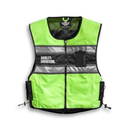 HARLEY DAVIDSON MENS HI VIS VEST HI VIS YELLOW