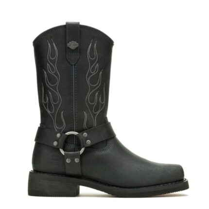HARLEY Mens Hustin West Casual Boot Black