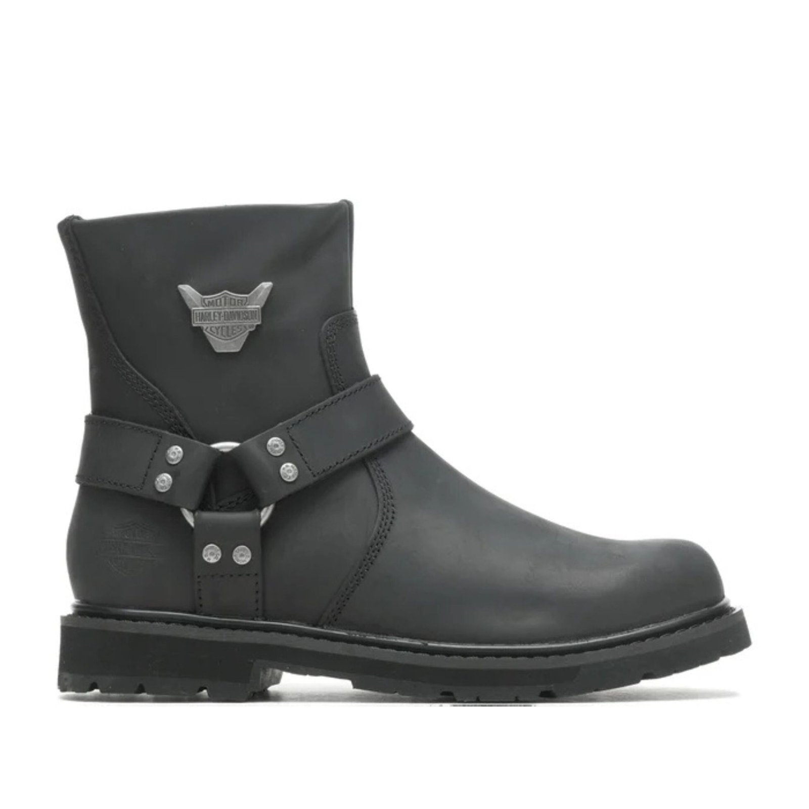 Men's Rambert Harness Leather Riding Boot HARLEY Mens Rambert Harness Leather Riding Boot