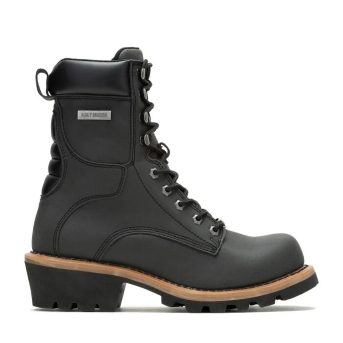 HARLEY DAVIDSON MENS TYSON LEATHER FLASH RIDING BOOT