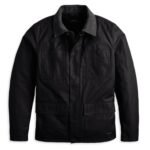 HARLEY DAVIDSON MENS MESA ADV WAXED RIDING JACKET BLACK BEAUTY