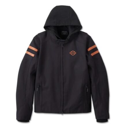 HARLEY DAVIDSON MENS OVATION 3 IN 1 TEXTILE RIDING JACKET