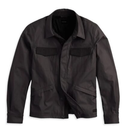 HARLEY DAVIDSON MENS OVERLOOK ADV WAXED RIDING JACKET