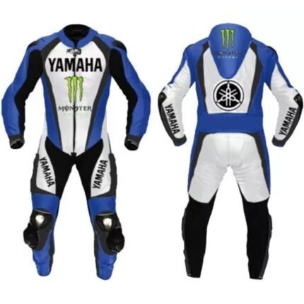 YAMAHA MONSTER ENERGY RACING MOTORCYCLE LEATHER SUIT