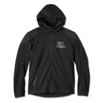 HARLEY DAVIDSON WILLIE G SKULL GRAPHIC DEFLECTOR 2.0 HOODED RIDING FLEECE