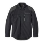 HARLEY DAVIDSON WILLIE G SKULL GRAPHIC OPERATIVE 2.0 RIDING SHIRT JACKET