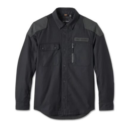 HARLEY DAVIDSON WILLIE G SKULL GRAPHIC OPERATIVE 2.0 RIDING SHIRT JACKET