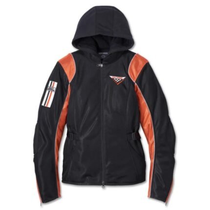 HARLEY DAVIDSON WOMENS CORA MESH 2.0 RIDING 3 IN 1 JACKET