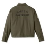 HARLEY DAVIDSON WOMENS DIVISION TWILL ANORAK JACKET