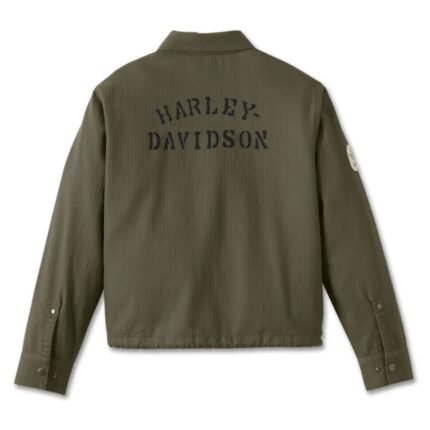HARLEY DAVIDSON WOMENS DIVISION TWILL ANORAK JACKET