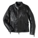 HARLEY DAVIDSON WOMENS HD FLEX LAYERING SYSTEM CAFE RACER LEATHER JACKET OUTER LAYER