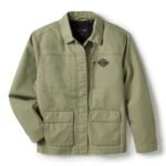 HARLEY DAVIDSON WOMENS HERITAGE TWILL UTILITY JACKET