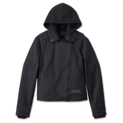 HARLEY DAVIDSON WOMENS WILLIE G SKULL 3 IN 1 JACKET