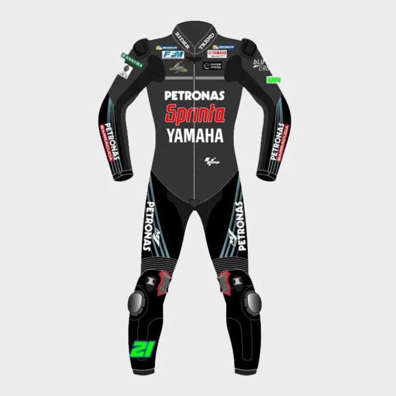 1 YAMAHA FRANCO MORBIDELLI PETRONAS MOTOGP 2019 SUIT