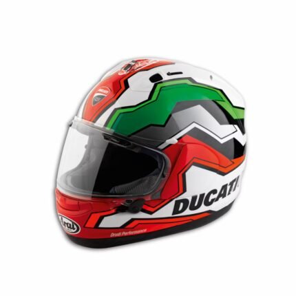 DUCATI CORSE V8 FLAG FULL FACE HELMET VVVVVVVVVVVVVVVVVVVVVV