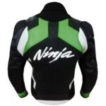 NARSON KAWASAKI GREEN MOTORCYCLE BIKER RIDING GEAR LEATHER JACKET