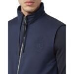 DENIM COTTON WOOL SILK DOWN VEST