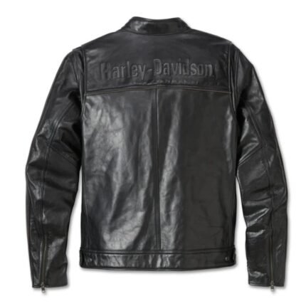 HARLEY DAVIDSON MENS FLEX LAYERING SYSTEM CAFE RACER LEATHER JACKET OUTER LAYER