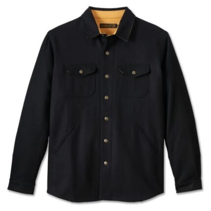 HARLEY DAVIDSON CRISSMAN WOOL HEAVYWEIGHT OVERSHIRT