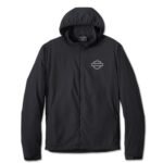 HARLEY DAVIDSON MENS HD FLEX LAYERING SYSTEM HOODED MID LAYER