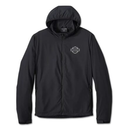 HARLEY DAVIDSON MENS HD FLEX LAYERING SYSTEM HOODED MID LAYER