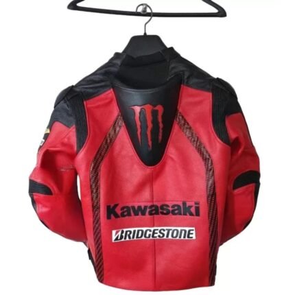 NARSON KAWASAKI NINJA RACING TEAM LEATHER JACKET