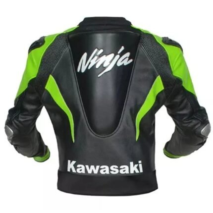 NARSON KAWASAKI NINJA RACING TEAM MOTORCYCLE LEATHER JACKET