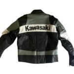 NARSON KAWASAKI RACING MOTORCYCLE LEATHER JACKET