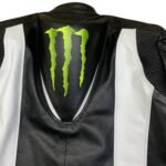 NARSON KAWASAKI RACING MOTORCYCLE MONSTER ENERGY LEATHER RIDING JACKET