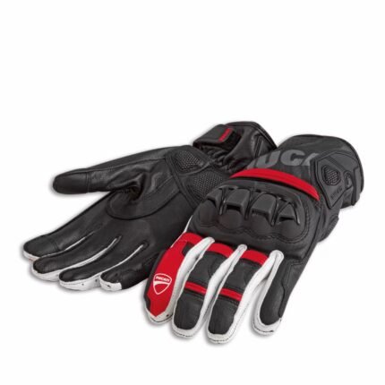 DUCATI SPORT C4 FABRIC LEATHER GLOVES