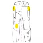 DUCATI TOUR SUMMER C1 FABRIC TROUSERS
