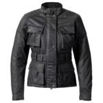 TRIUMPH BECK WOMEN WAX MOTORCYCLE JACKET