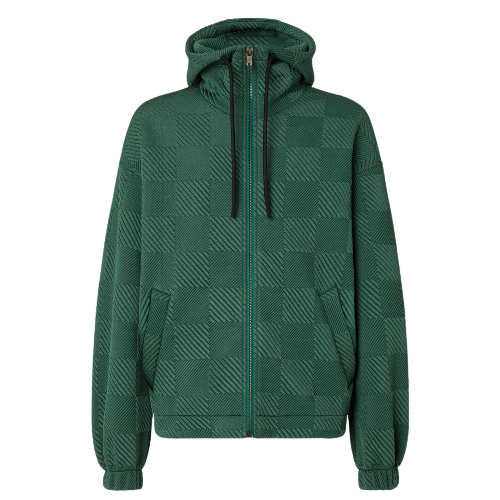 1 FERRARI BOMBER JACKET IN 3D EFFECT JERSEY