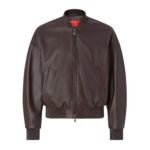 FERRARI BOMBER JACKET IN NAPPA AND SUEDE