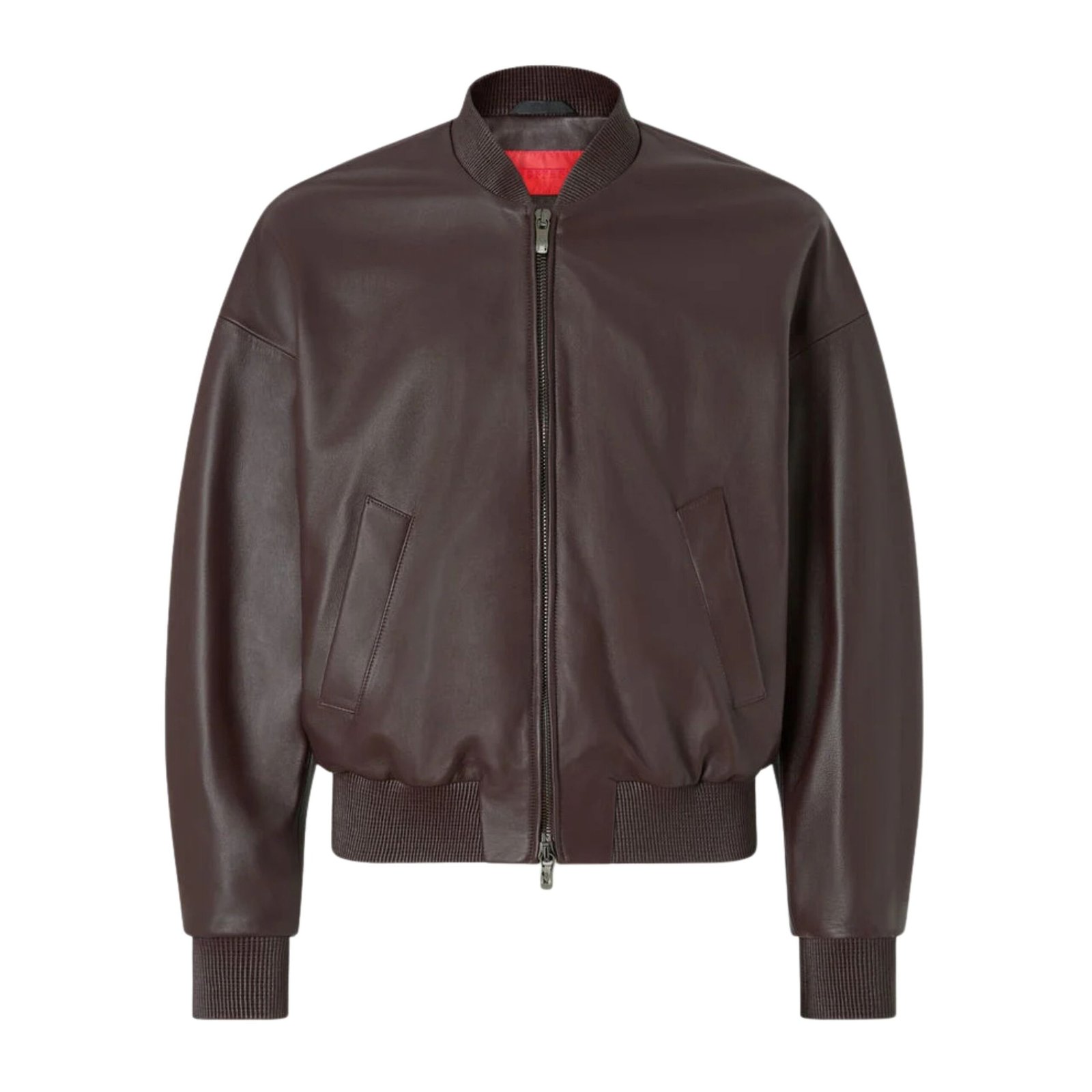 1 FERRARI BOMBER JACKET IN NAPPA AND SUEDE