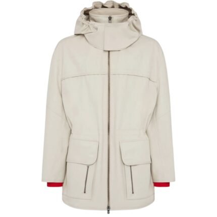 FERRARI X CHARLES LECLERC HOODED PARKA