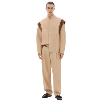 FERRARI JACKET IN SEMI MATTE NAPPA LEATHER