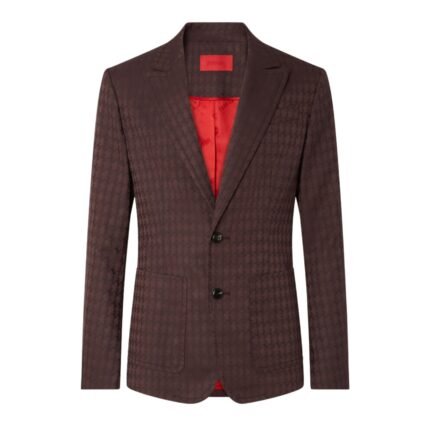 FERRARI SINGLE BREASTED BLAZER IN Q CYCLE COTTON TWILL