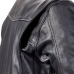 TRIUMPH VANCE LEATHER MOTORCYCLE JACKET