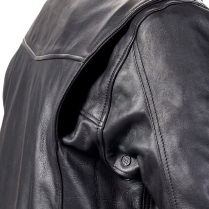 TRIUMPH VANCE LEATHER MOTORCYCLE JACKET