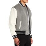 WOOL LEATHER VARSITY JACKET 2
