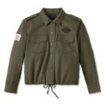 HARLEY DAVIDSON WOMENS DIVISION TWILL ANORAK JACKET