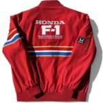 HONDA 1986 F1 TEAM AVIATOR JACKET RED