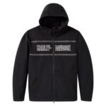 HARLEY DAVIDSON MENS HD TRENTON DEFLECTOR 2.0 HOODED RIDING FLEECE