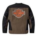 HARLEY DAVIDSON MENS HD WATERPROOF TEXTILE RIDING JACKET