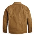 HARLEY DAVIDSON MENS MESA ADV WAXED RIDING JACKET DULL GOLD